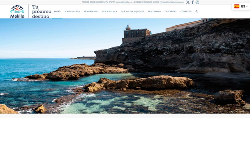 web turismo melilla